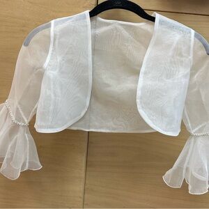 Girls Communion Bolero